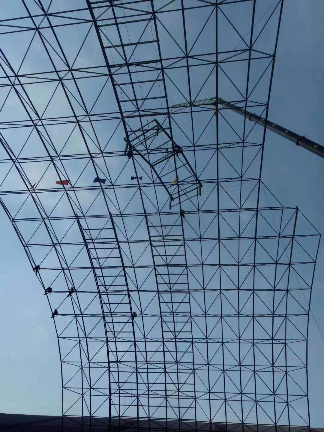 牡丹江干煤棚网架安装